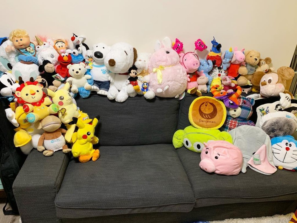 家中放滿不少玩具！