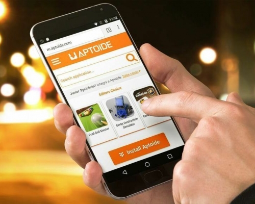 「Aptoide」是葡萄牙的第三方Android应用商店。网图