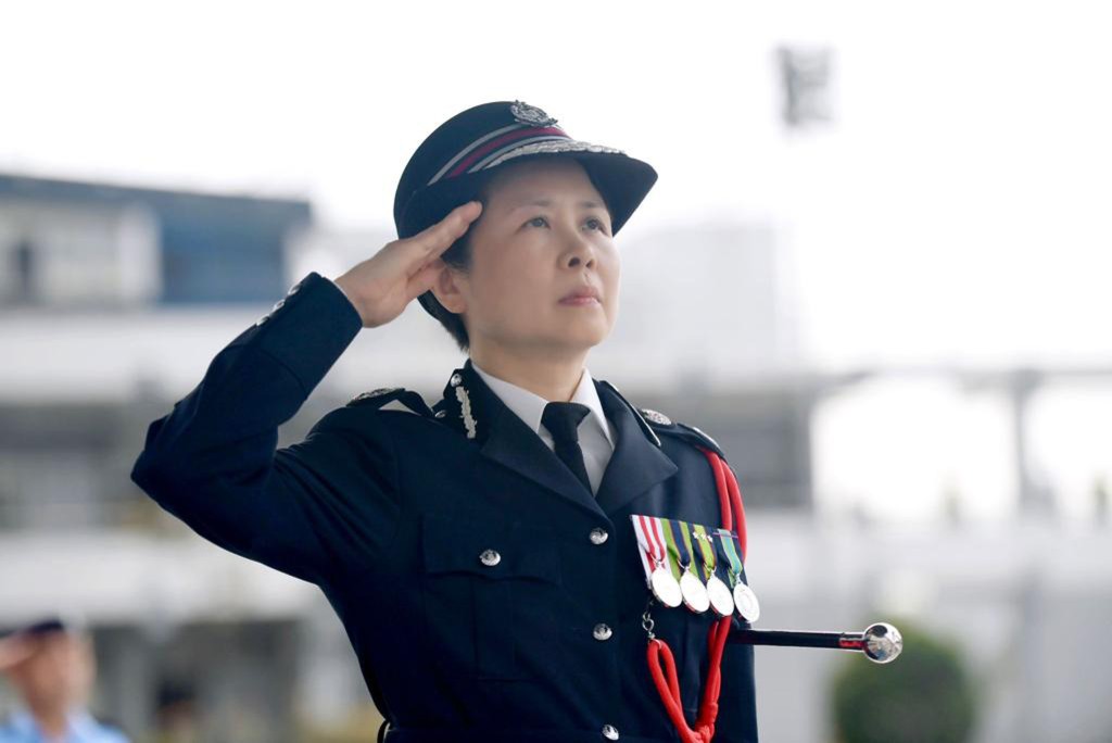 加入警隊38年的劉賜蕙，為首名警務處副處長（國安）。資料圖片