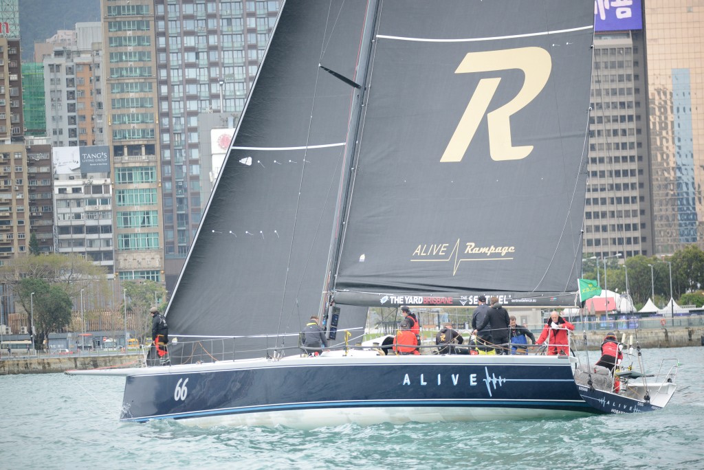 「Team Alive– Rampage 號」同樣為今屆賽事的奪冠熱門。楊功煜攝