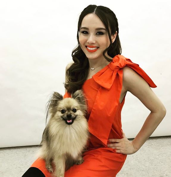 楊洛婷與愛犬