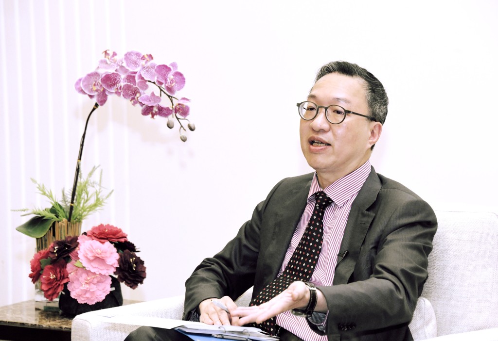 律政司司长林定国。资料图片