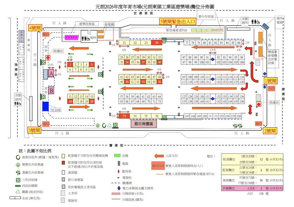 元朗東頭工業區遊樂場。食環署圖片 元朗東頭工業區遊樂場。食環署圖片