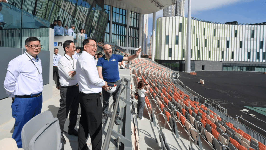 启德体育园测试赛 陈国基指周日会到场观赏 主要视察离开情况