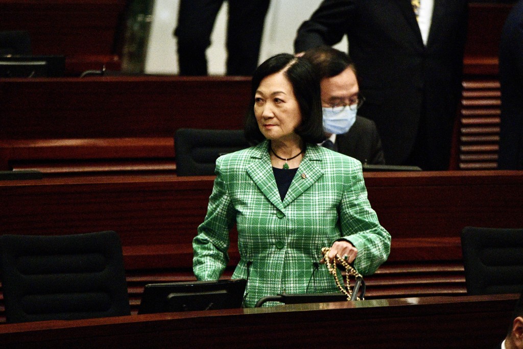 新民党主席叶刘淑仪本月20日曾向田表示「可以搵我帮手」。资料图片