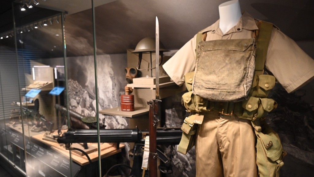 博物館新增約7成展品。梁文輝攝