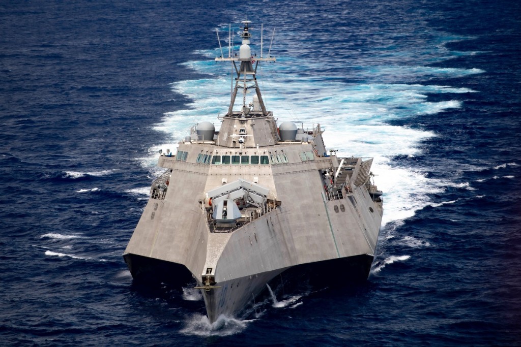 美國瀕海戰鬥艦「吉福茲號」。美國海軍