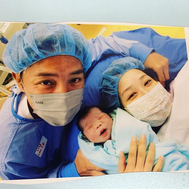 張頴康的細仔於今年9月出世。