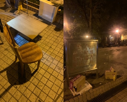 部分檢獲的證物。 警方提供