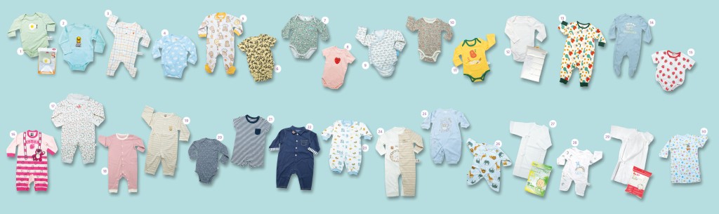 消委会就30款婴儿衣物进行测试。消委会图片