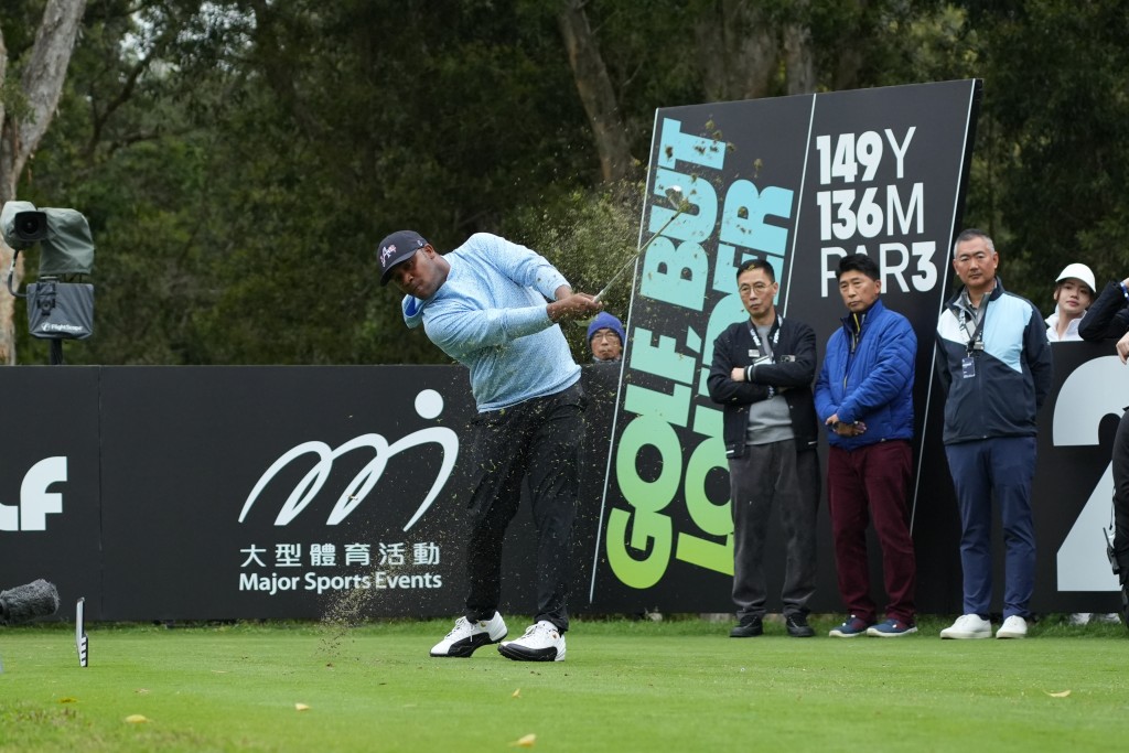 圖為去年「LIV Golf 香港站」。資料圖片