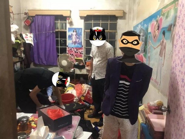 习男被捕。网图