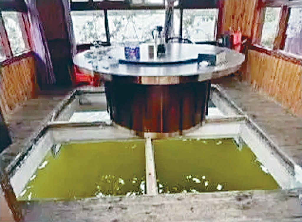 蘇漢庭疑因餐廳玻璃地板破裂落水身亡。