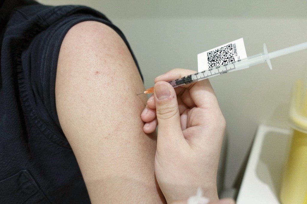 超過97萬名市民已經接種至少一劑疫苗。資料圖片