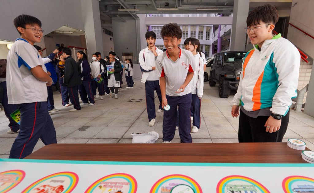 海關Customs YES走入校園向超過150位學生推廣國民教育。香港海關facebook圖片