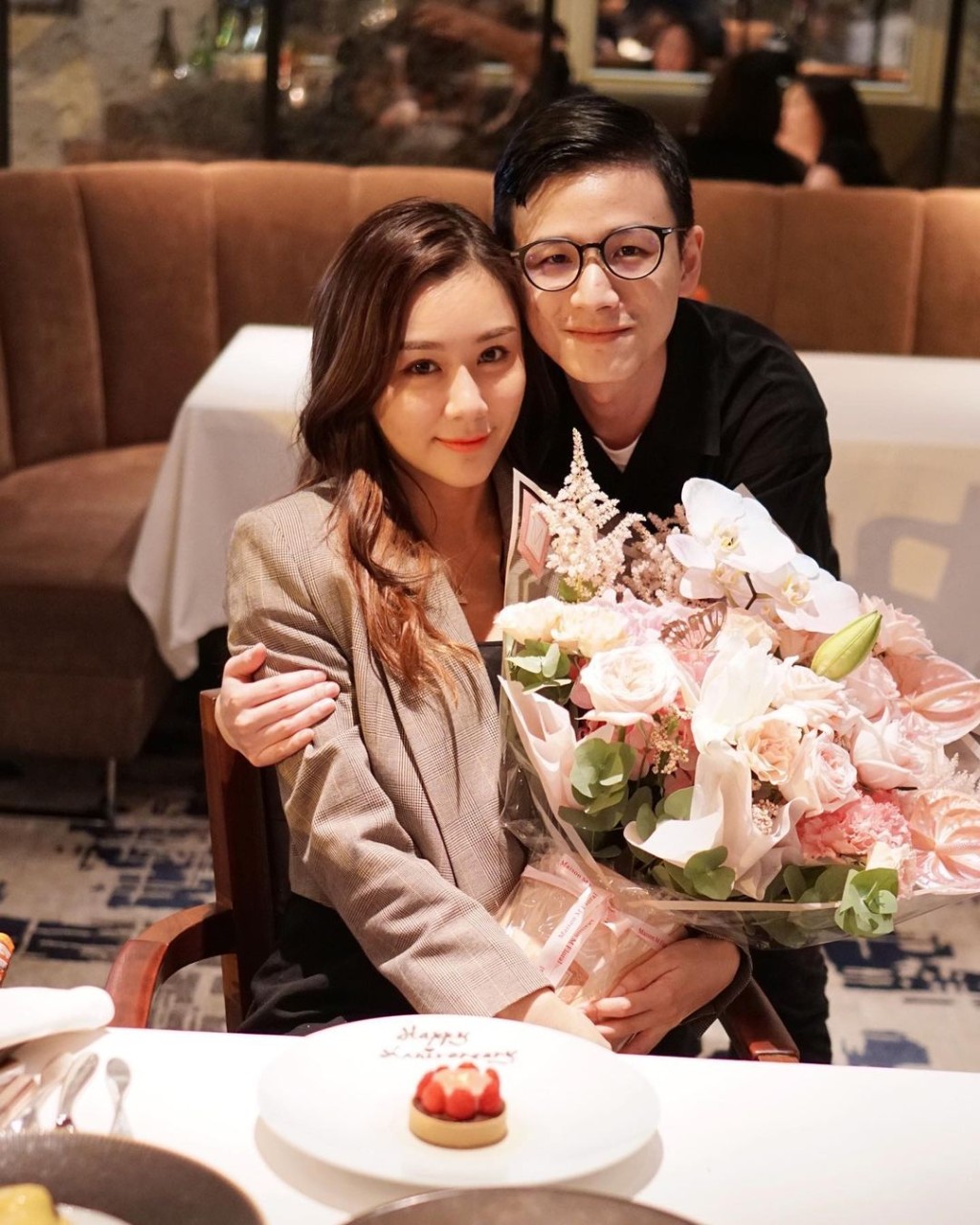 Eunice在今個月底陳爾正結婚。