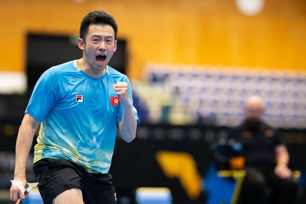 下月將年屆35歲 的阿廷越戰越勇。WTT官方圖 下月將年屆35歲 的阿廷越戰越勇。WTT官方圖