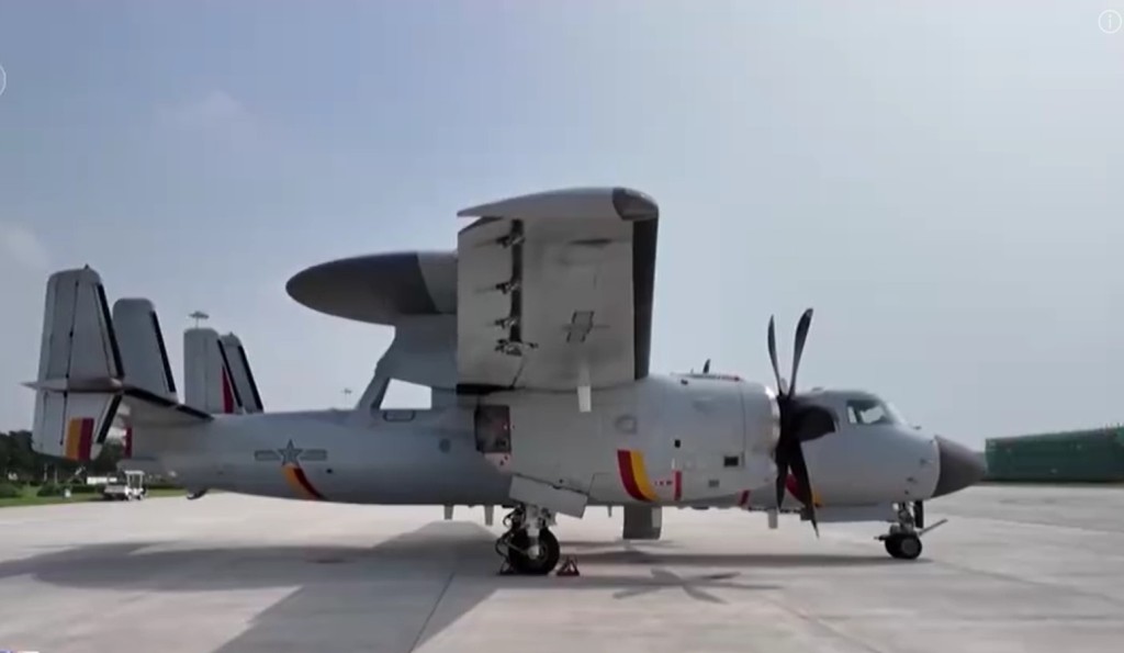 空警-600預警機是我國自主研製的艦載全天候預警機。 央視