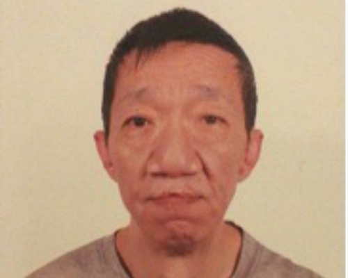 61岁男子张志强鲤鱼门邨失踪。警方提供