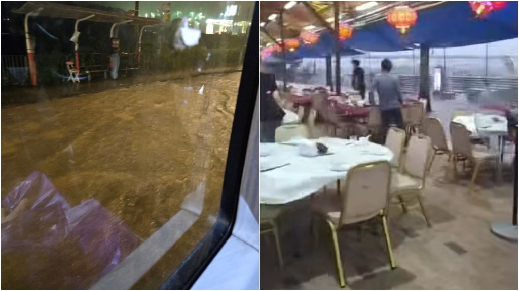 紅雨｜狂風來襲西貢如臨末日 吐露港獨木舟被困 馬鞍山有人墮澗