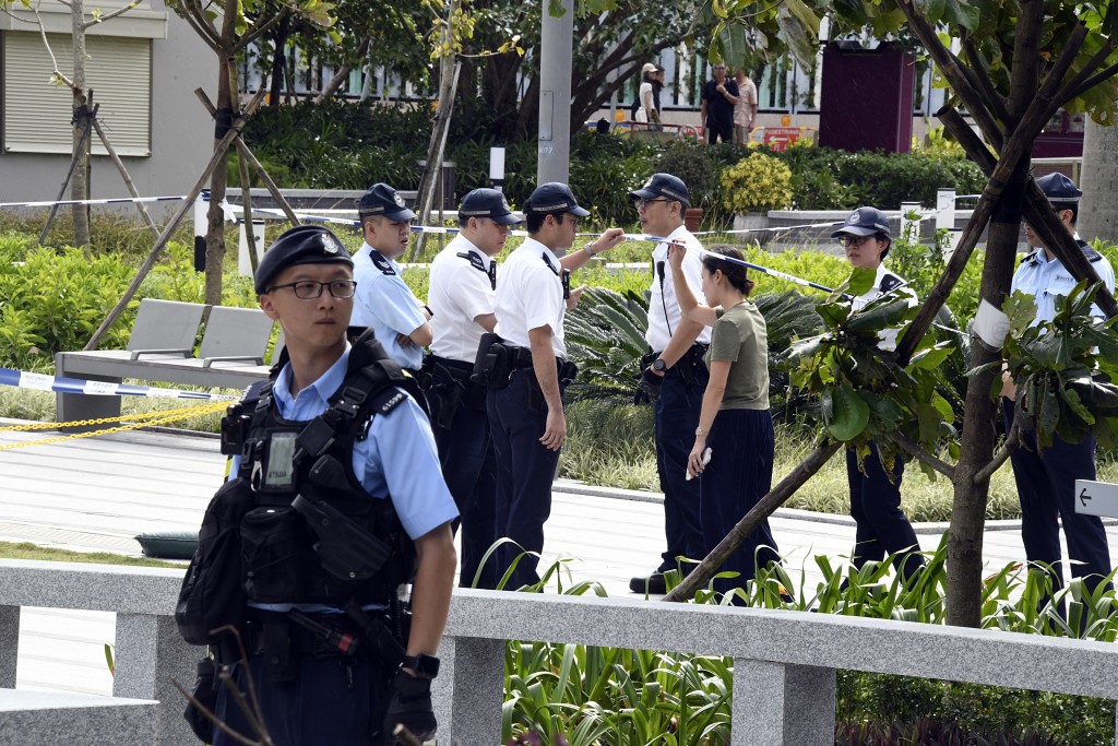 警方在場深入調查。楊偉亨攝