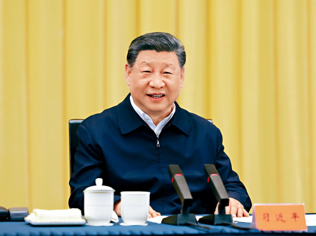 習近平在上海主持座談會並講話。