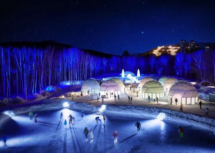 冬日作客Club Med Tomamu，可顺道来到度假村内的Ice Village玩乐。