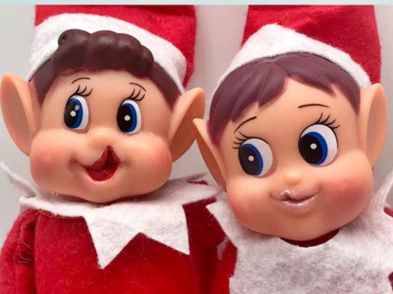 Clare 的網店近日亦開始製作聖誕節特別版的「殘障娃娃」。網圖