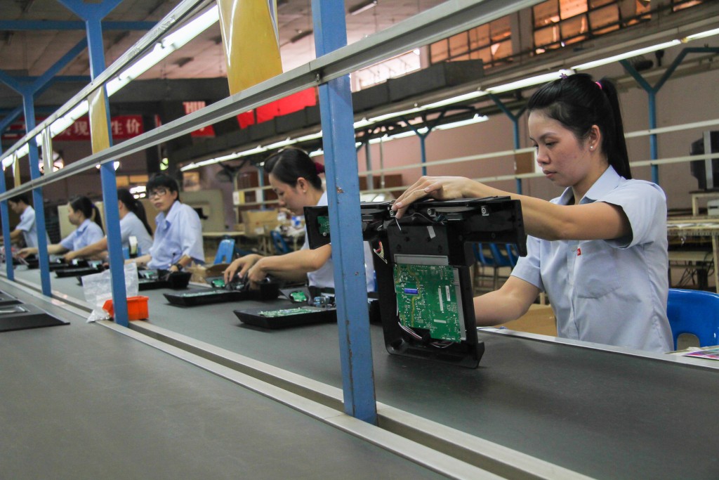 中国的企业也有在越南设厂。