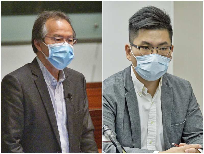張超雄(左)、郭永健。資料圖片