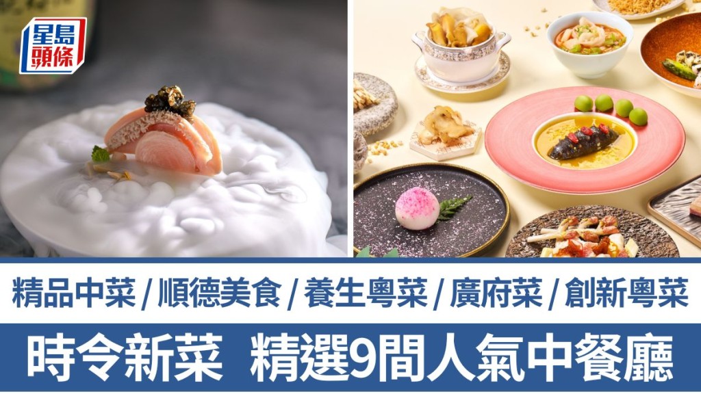 中菜推介2026｜精选9大中菜餐厅新菜单 粤菜/养生菜/顺德菜/川菜/沪菜