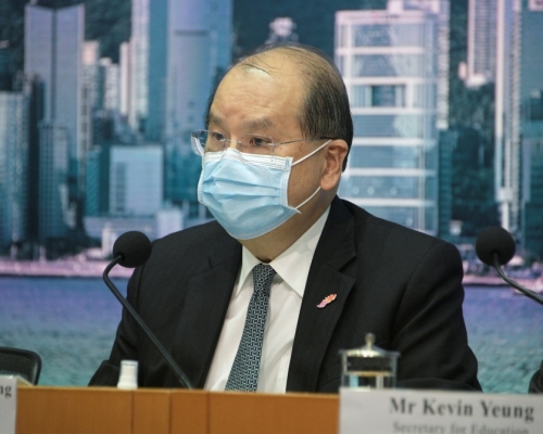 張建宗認為《香港國安法》產生了震懾作用。資料圖片