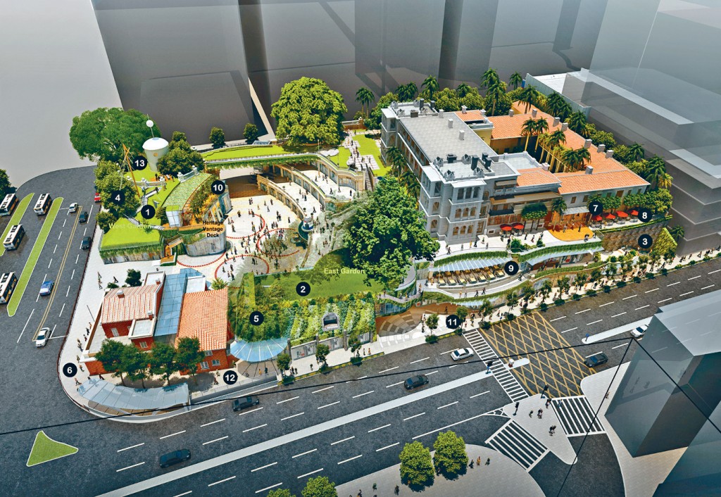 項目日後發展布局圖。