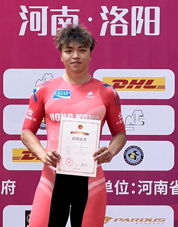 梁嘉儒是港隊今代主力。 中國香港單車總會圖片