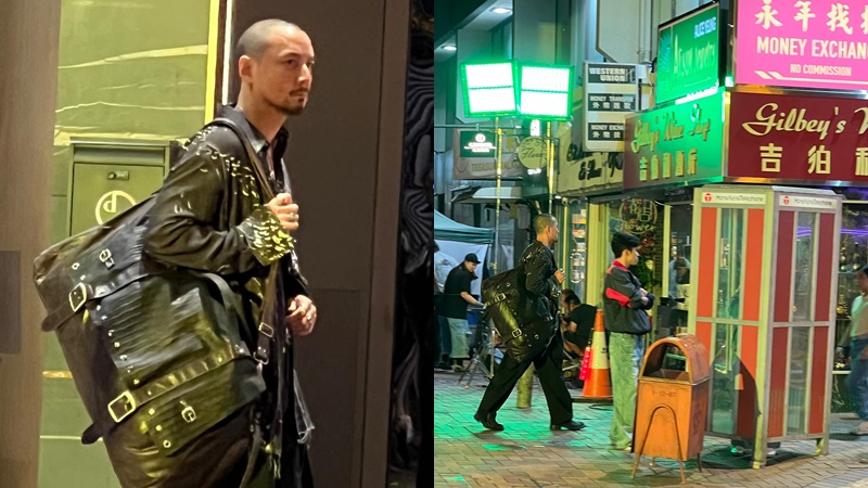 《九龍城寨之終章》吳彥祖超兇悍造型首曝光  光頭鬍鬚Look殺氣騰騰現身尖東｜現場直擊