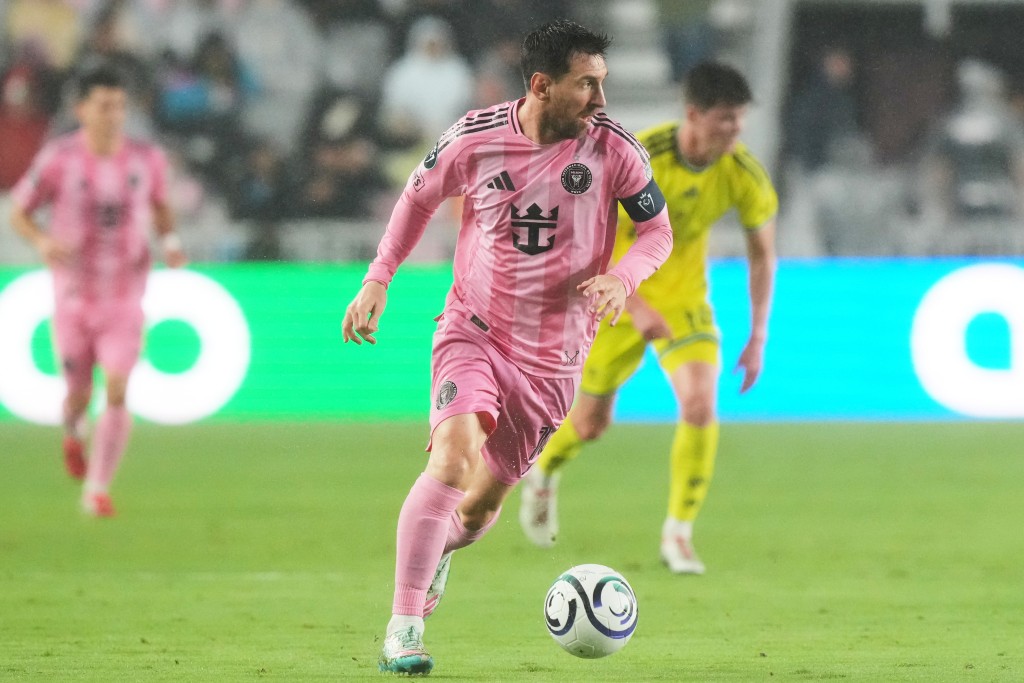 美斯生涯入球達900球里程碑。美聯社