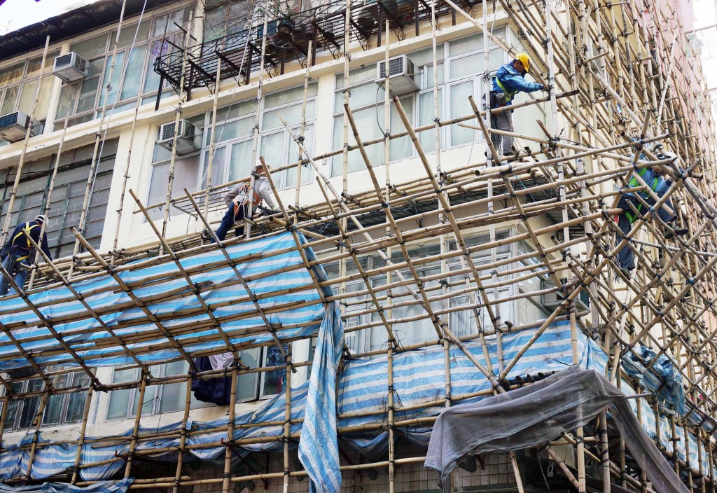 竹棚架有輕便、便宜、方便和可重複使用等優點。 中通社 竹棚架有輕便、便宜、方便和可重複使用等優點。 中通社