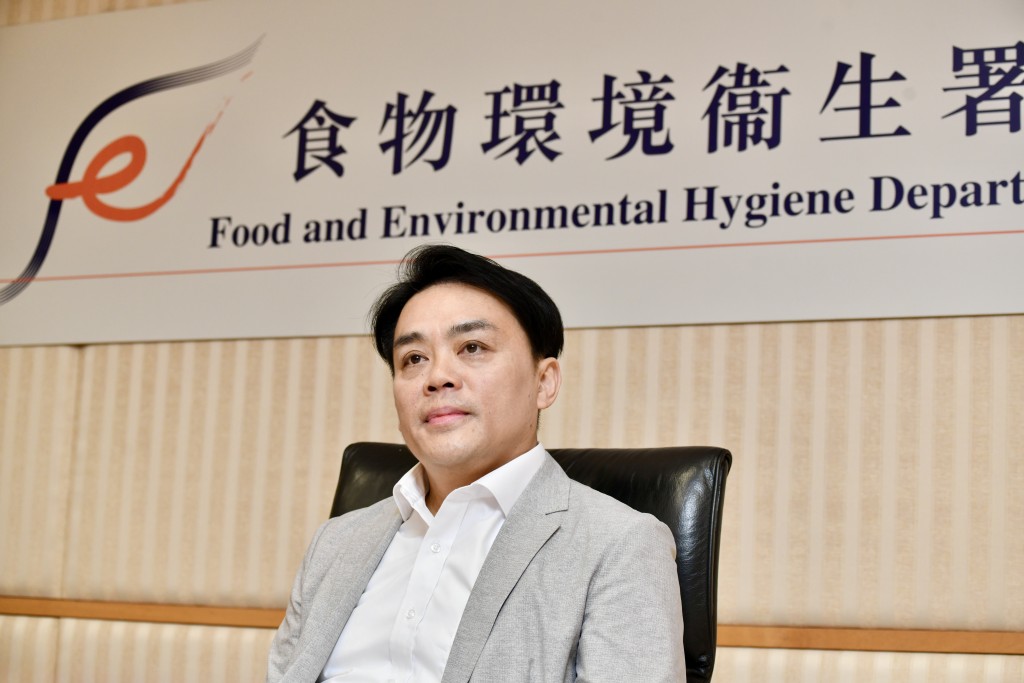 食環署署長袁旭健。盧江球攝 食環署署長袁旭健。盧江球攝