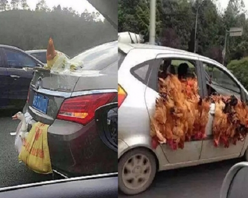 以往的返程奇景（網上圖片）