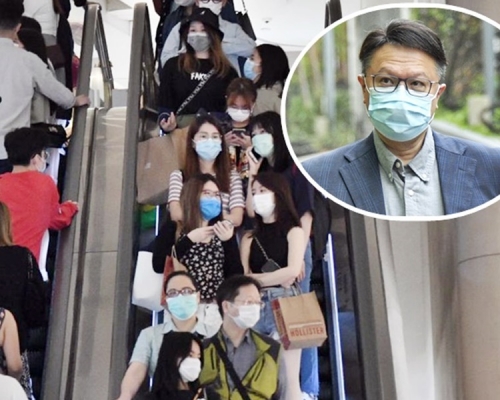 許樹昌(小圖)擔心無病徵的隱形患者會傳播病毒。資料圖片