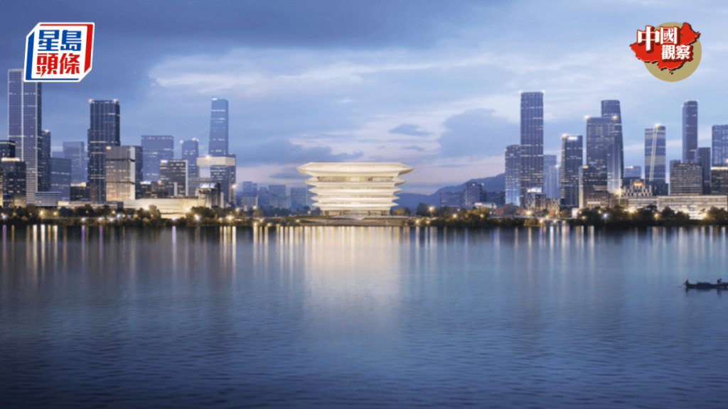 深圳博物馆城市逐步成形。深圳前海博物馆