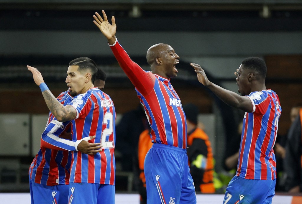 水晶宮於歐協聯升上第9位。路透社