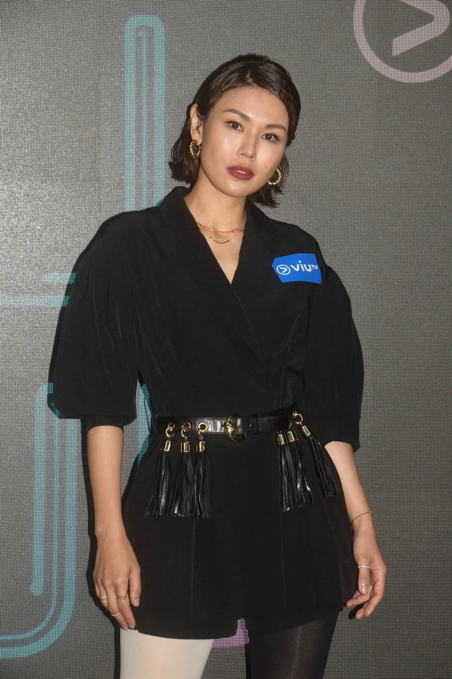 何嘉莉出席ViuTV音樂節目《Chill Club》錄影。