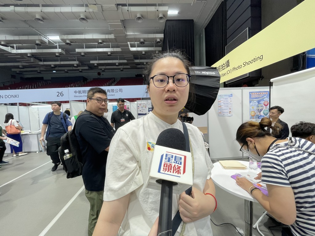 市民洪小姐。蔡思宇攝