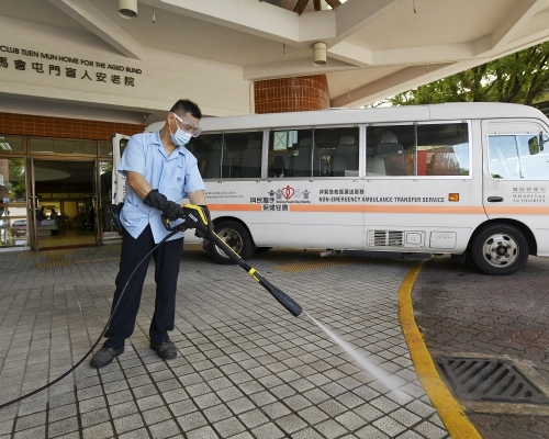 賽馬會屯門盲人安老院。資料圖片