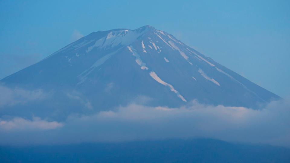 富士山冬季封山再傳意外。美聯社