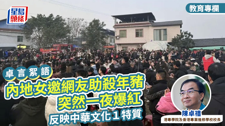 內地女邀網友助殺年豬 突然一夜爆紅 反映中華文化１特質｜卓言絮語 (圖片來源：極目新聞)