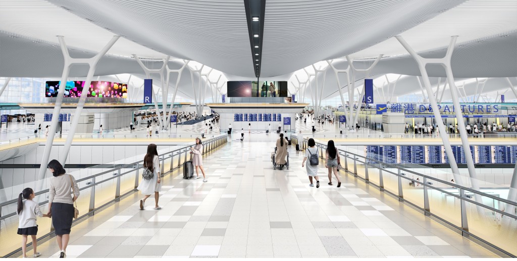 二號客運大樓擴建工程以支持香港國際機場於綠色建造、能源效益及機場營運減碳方面的努力為設計原則。