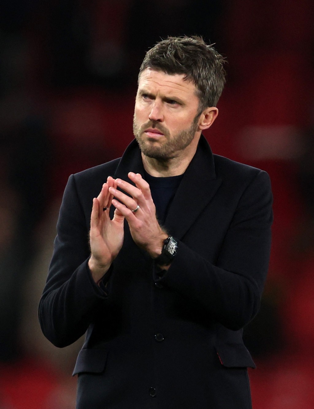 卡域克指球隊上半場踢得差，與24日無比賽無關。路透社