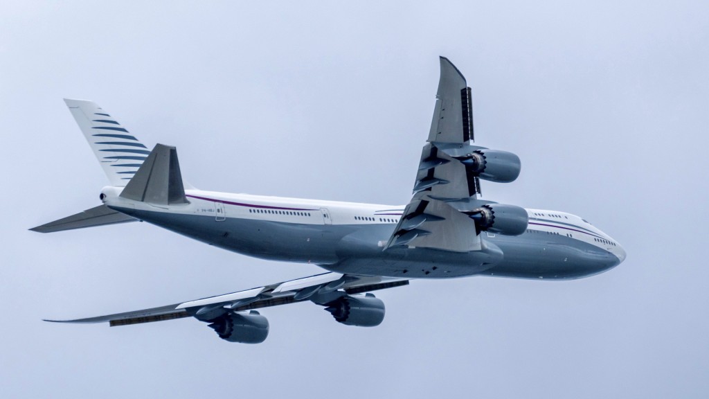 2025年2月16日，特朗普曾在加洲棕櫚灘國際機場參觀一架有13年機齡的波音私人飛機，了解其新硬體及技術特性。美聯社